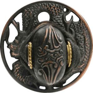 Dragon Golden Flame Katana