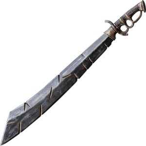 Battleworn LARP Trench Knife - 85 cm