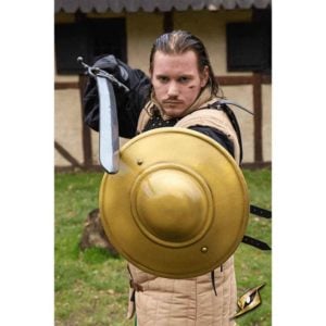 Fencing LARP Buckler - Gold