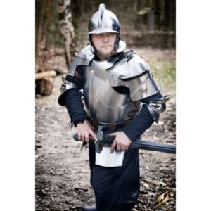 Milanese Complete Armor - Polished Steel
