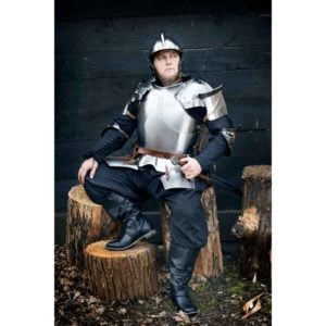 Milanese Complete Armor - Polished Steel