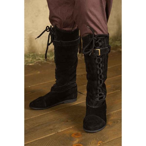 Taras Laced Suede Boots