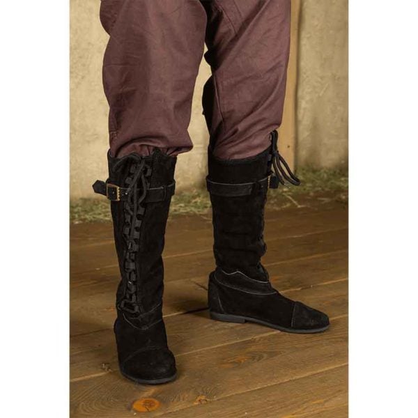 Taras Laced Suede Boots
