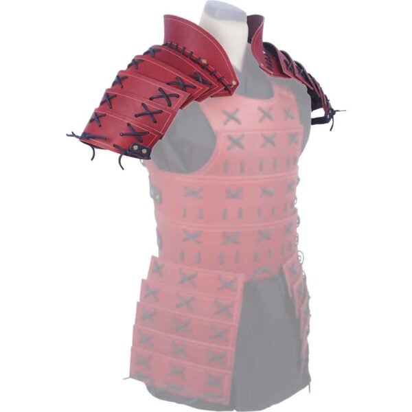 Leather Samurai Pauldrons