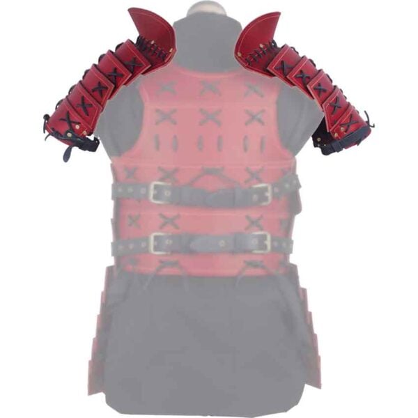 Leather Samurai Pauldrons