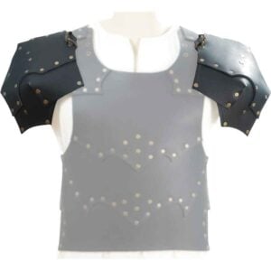 Behan Leather Pauldrons