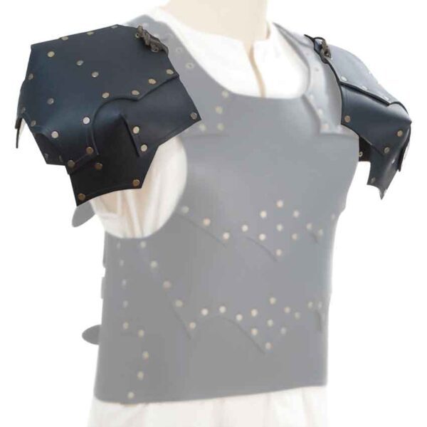 Behan Leather Pauldrons