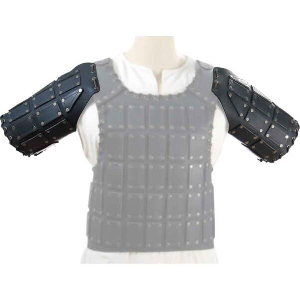 Bohemond Leather Pauldrons