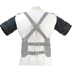 Bohemond Leather Pauldrons
