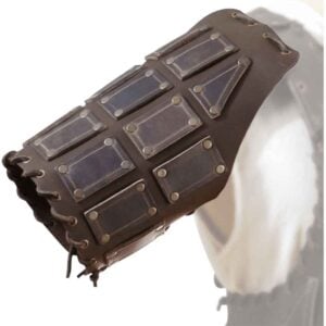 Bohemond Leather Pauldrons