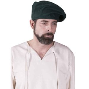Medieval Wool Beret