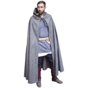 Hibernus Medieval Hooded Cloak
