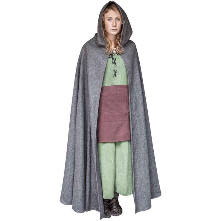 Hibernus Medieval Hooded Cloak