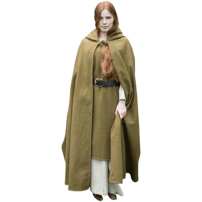 Hibernus Medieval Hooded Cloak