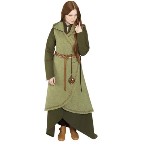 Late Medieval Wrap Dress - BG-1085 - Medieval Collectibles