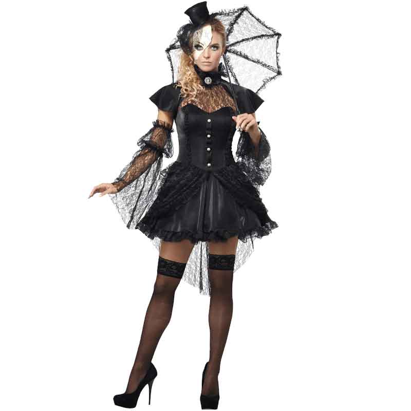 Womens Victorian Doll Costume - CAL-01144 - Medieval Collectibles