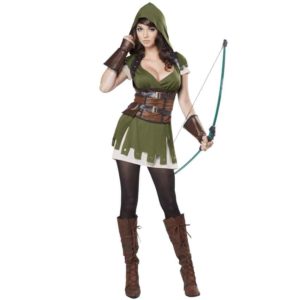 Womens Lady Robin Hood Costume