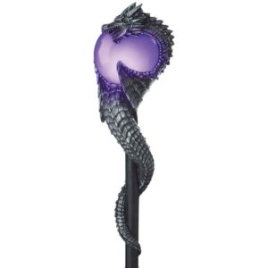 Wizard Dragon Orb Costume Staff