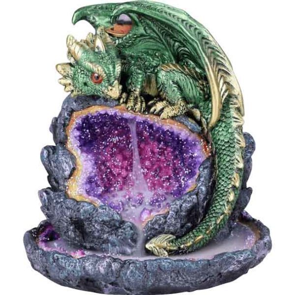 Green Dragon Backflow Incense Burner