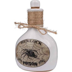 Hemlock Ceramic Poison Bottle