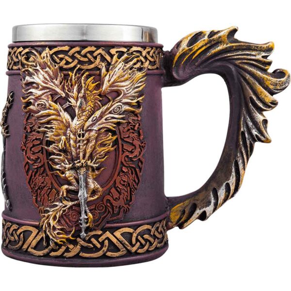 Flame Blade Dragon Tankard