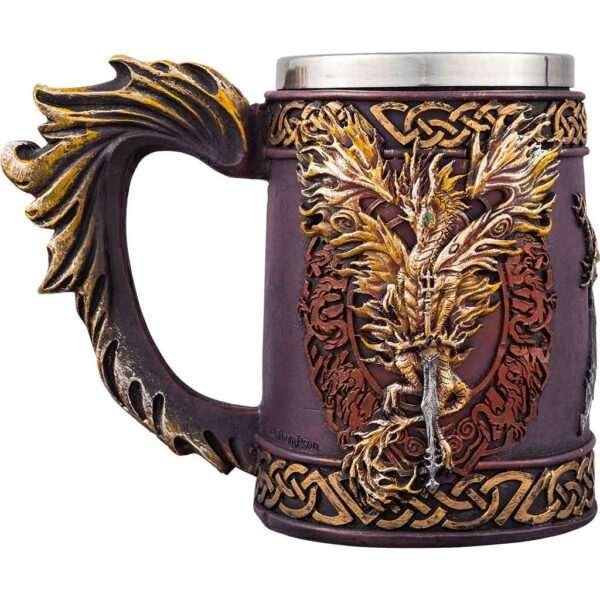Flame Blade Dragon Tankard