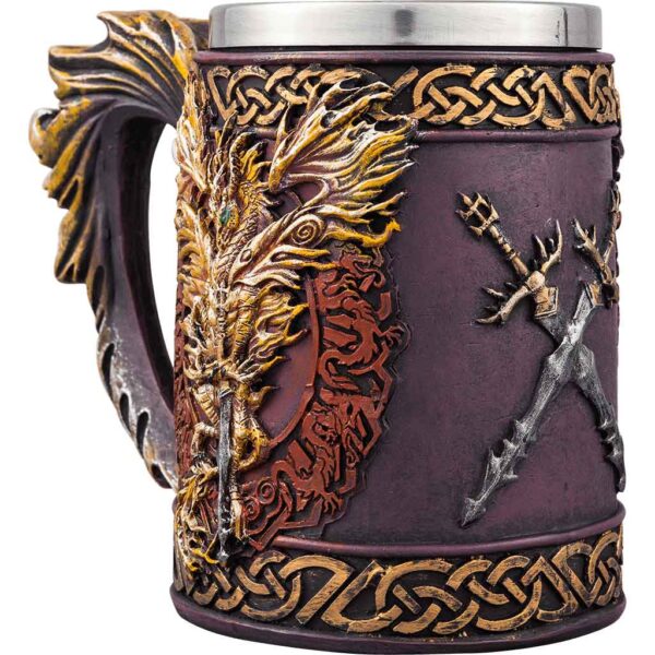 Flame Blade Dragon Tankard