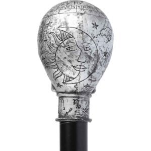 Silver Skull Walking Cane