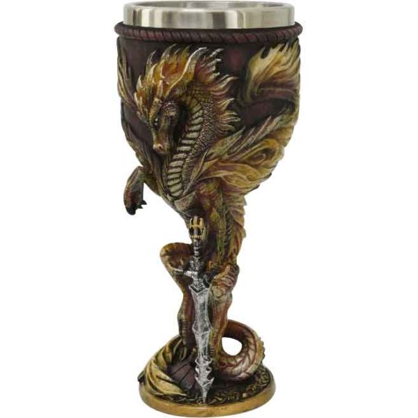 Flame Blade Dragon Goblet