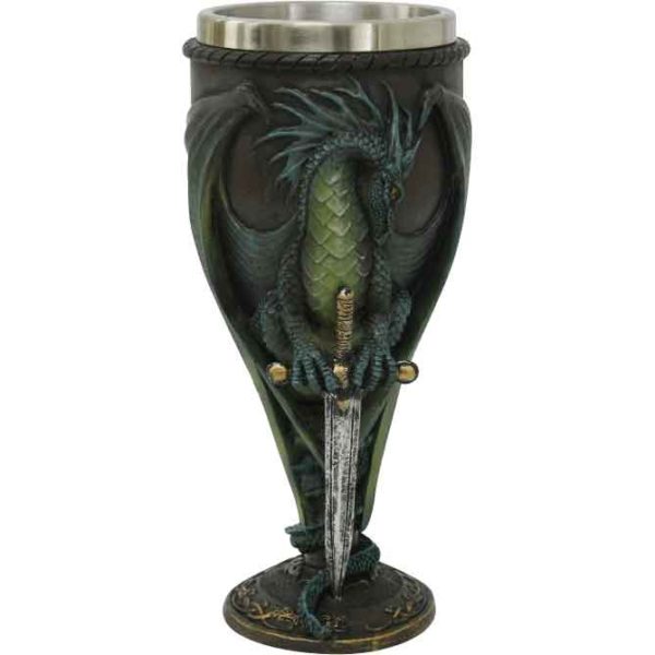 Skull Blade Dragon Goblet