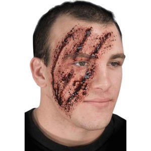 Shredded Face Prosthetic