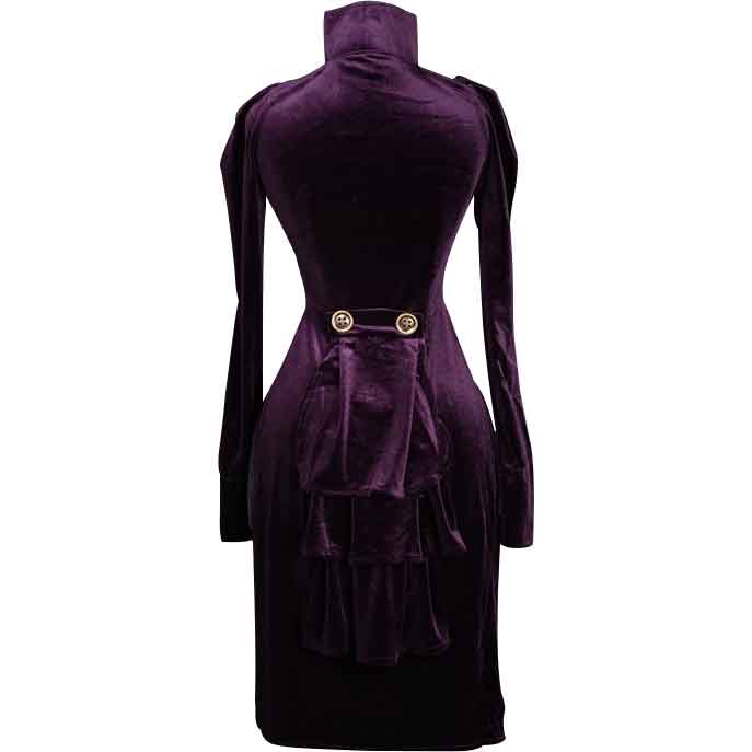 steampunk purple jacket