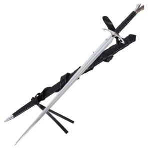 Black Death Sword With Scabbard