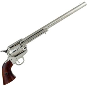 Nickel Finish .45 Caliber 1873 Buntline Revolver