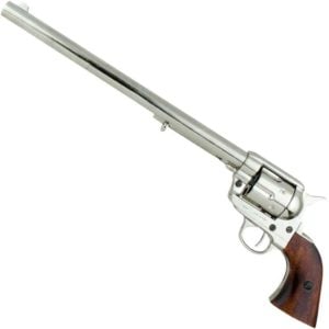 Nickel Finish .45 Caliber 1873 Buntline Revolver