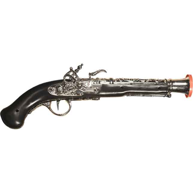 Plastic Naval Pirate Gun FlintLock Blunderbuss Movie Replica Pistol Cosplay