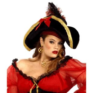 Lady's Ornate Buccaneer Hat