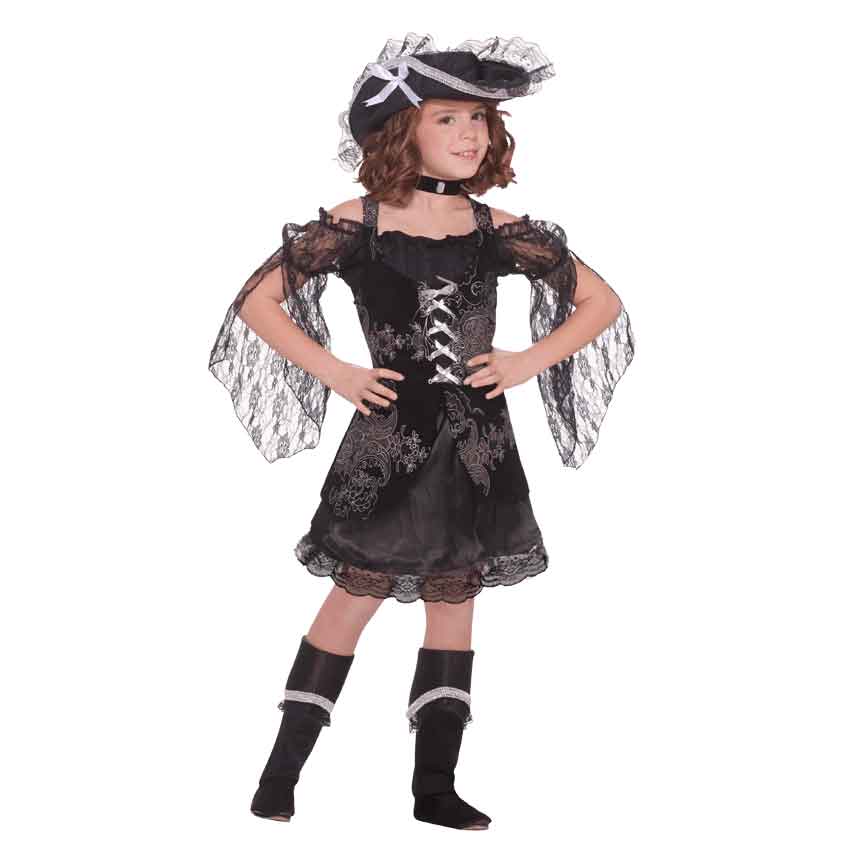 Gothic Swashbuckler Girl's Costume - FM-64674 - Medieval Collectibles