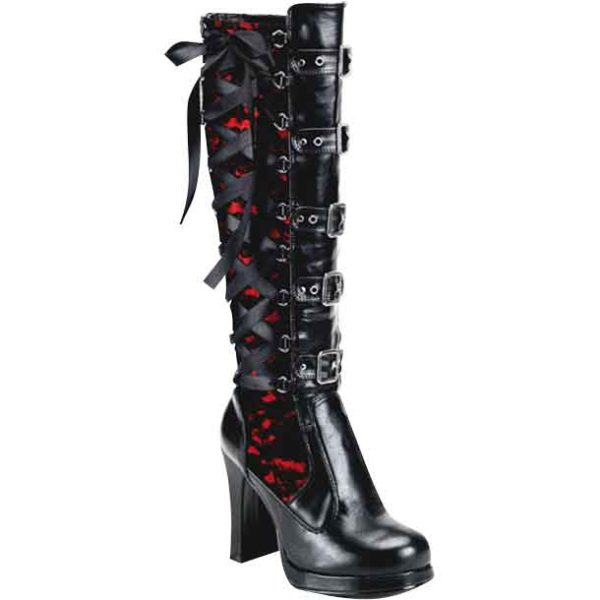 Black Widow Gothic Boots