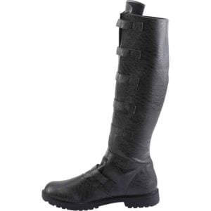 Multi-Buckle Knee High Boots