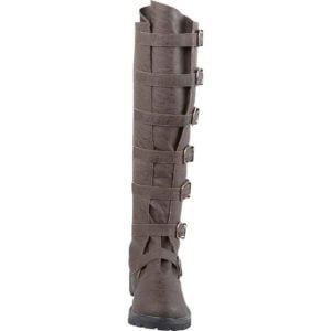 Multi-Buckle Knee High Boots