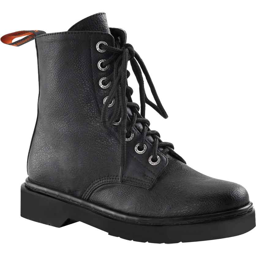 Image of Womens Lace-Up Combat Boots