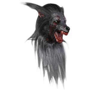 Black Wolf Mask