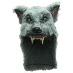 Grey Wolf Head Mask - HS-26424 - Medieval Collectibles