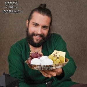 Medieval Horn Dining Plate