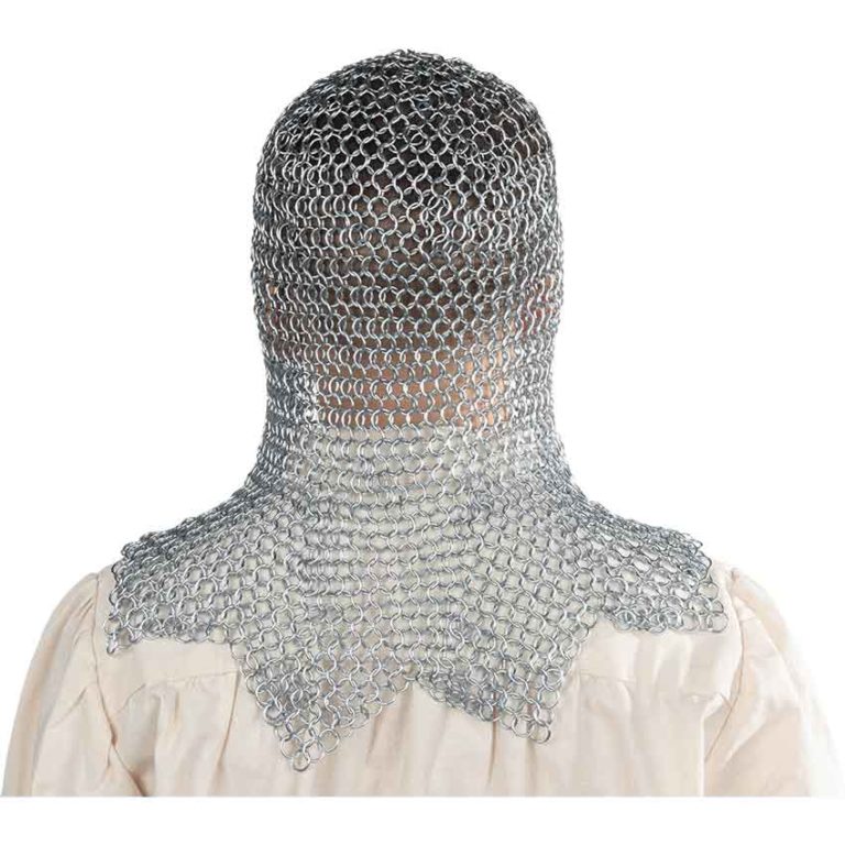 Childrens Butted Chainmail Coif