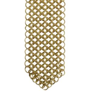 Brass Chainmail Tie