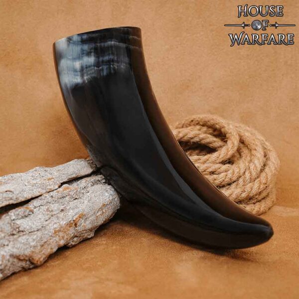 Howling Wolf Drinking Horn