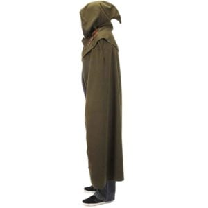 Green Elven Costume Cloak