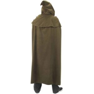 Green Elven Costume Cloak